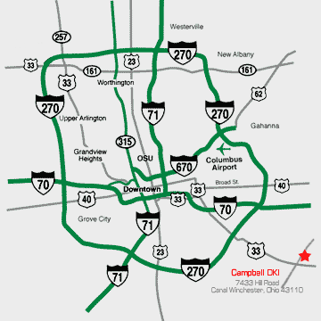 Our location is 7433 Hill Road, Canal Winchester, Ohio 43110